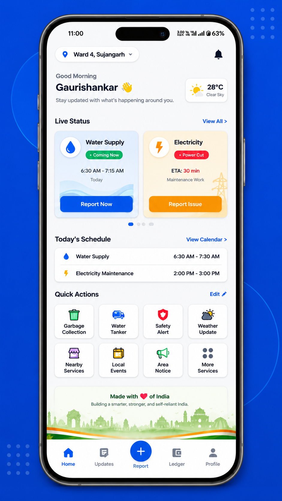 Smart Suvidha Homepage